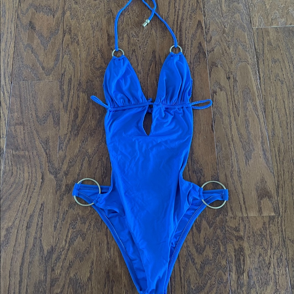 NEW Electric blue one piece swimsuit